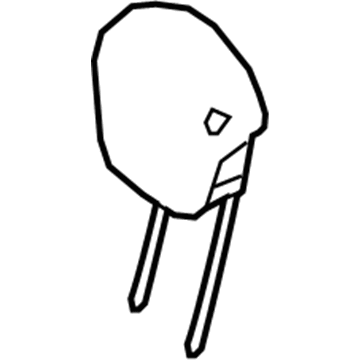 Mercedes-Benz 217-970-19-00-7N31 Headrest Mercedes-Benz 217-970-19-00-7N31 Headrest