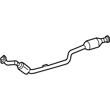Mercedes-Benz S350 Exhaust Pipe - 220-490-85-19-64