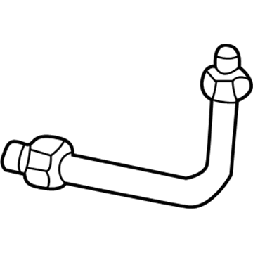 Mercedes-Benz Hydraulic Hose - 126-428-03-35-64