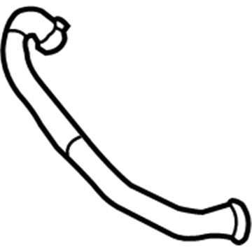 Mercedes-Benz R350 Coolant Reservoir Hose - 251-500-21-75-64