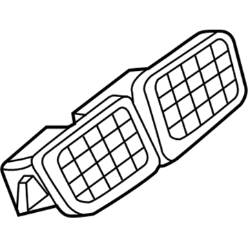 Mercedes-Benz CLS63 AMG Grille - 218-830-07-54-2A17