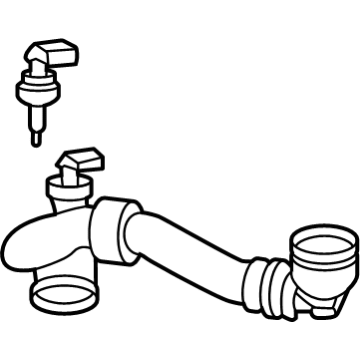 Mercedes-Benz CLE450 Coolant Pipe - 236-501-15-00