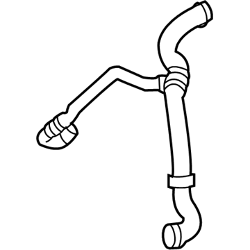 Mercedes-Benz R350 Coolant Reservoir Hose - 251-500-28-75