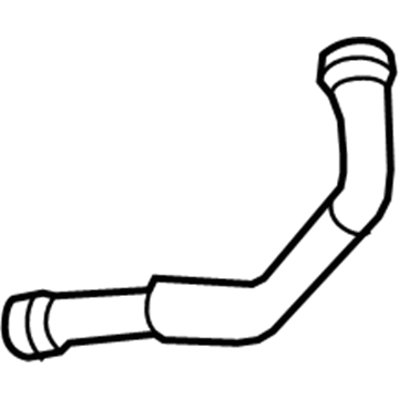 Mercedes-Benz R350 Coolant Reservoir Hose - 251-501-35-82-64