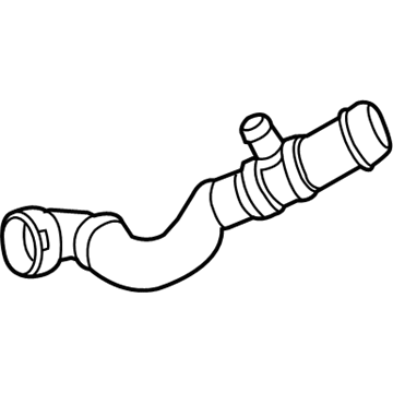 Mercedes-Benz C43 AMG Coolant Reservoir Hose - 205-501-76-84