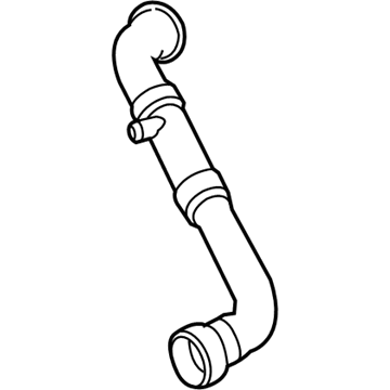 Mercedes-Benz C43 AMG Coolant Reservoir Hose - 205-501-71-84
