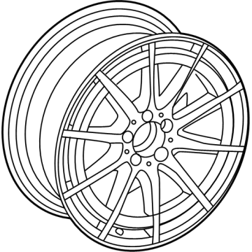 Mercedes-Benz GLA35 AMG Alloy Wheels - 247-401-19-00-7X36