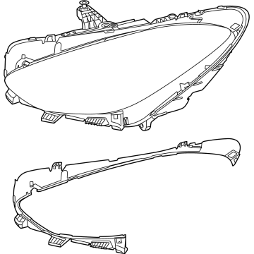 Mercedes-Benz AMG GT 55 Headlight - 192-906-22-00