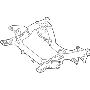 Mercedes-Benz SLK250 Front Cross-Member - 172-620-20-00