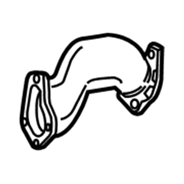 Mercedes-Benz SL63 AMG Exhaust Pipe - 278-140-04-08