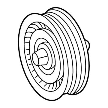 Mercedes-Benz GLE450e A/C Idler Pulley - 254-202-03-00