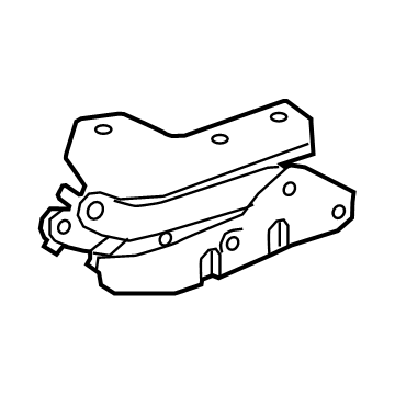 Mercedes-Benz S63 AMG Liftgate Hinge - 217-750-04-28