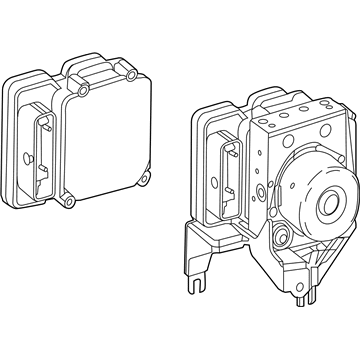 Mercedes-Benz GLA250 ABS Pump And Motor Assembly - 176-431-03-00