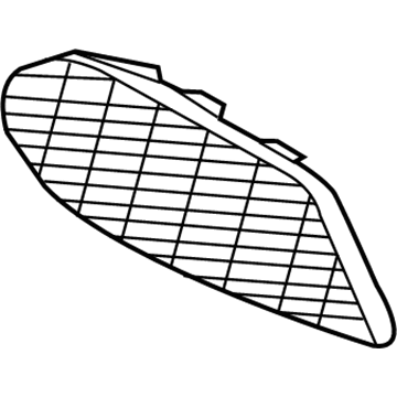 Mercedes-Benz C350e Grille - 205-885-07-23