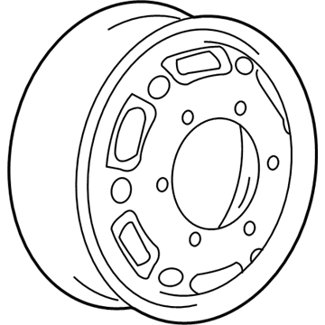 Mercedes-Benz Sprinter 3500 Spare Wheel - 002-401-02-02-9040