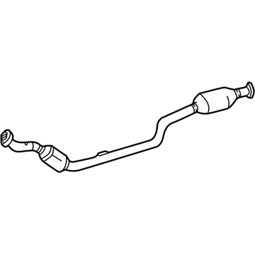 Mercedes-Benz CL55 AMG Exhaust Pipe - 220-490-61-20-80