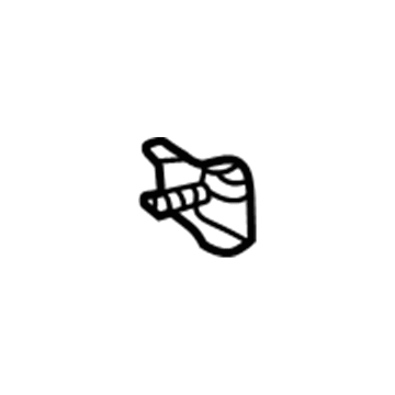 Mercedes-Benz E500 Muffler Strap - 220-492-18-41