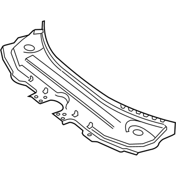 Mercedes-Benz R63 AMG Radiator Support - 251-620-04-86