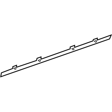 Mercedes-Benz E250 Door Seal - 212-690-38-82