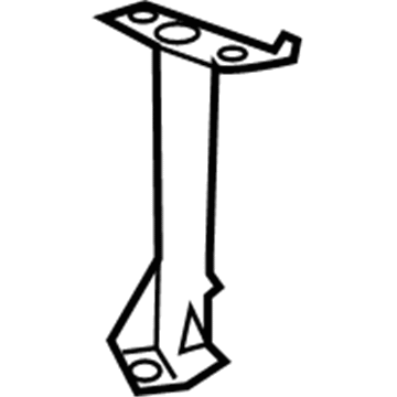 Mercedes-Benz 204-523-00-95 Front Shield Bracket Mercedes-Benz 204-523-00-95 Front Shield Bracket