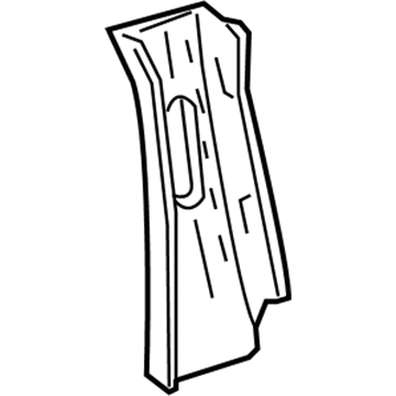 Mercedes-Benz 203-690-26-40-7E71 Center Pillar Trim Mercedes-Benz 203-690-26-40-7E71 Center Pillar Trim