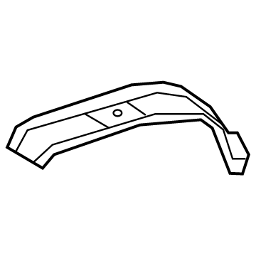 Mercedes-Benz G580 Fender Splash Shield - 465-636-02-00