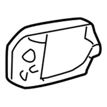 Mercedes-Benz C320 Fuel Door - 203-750-08-06
