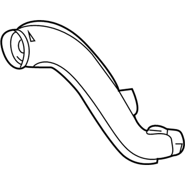 Mercedes-Benz GLK350 Air Duct - 204-832-16-45