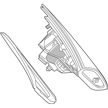Mercedes-Benz CLS53 AMG Back Up Light - 257-906-51-00