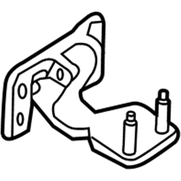 Mercedes-Benz E63 AMG Liftgate Hinge - 212-740-03-37