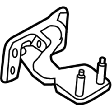 Mercedes-Benz E63 AMG Liftgate Hinge - 212-740-02-37