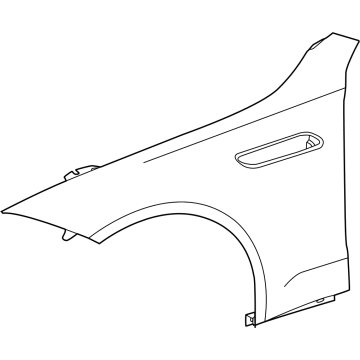 Mercedes-Benz C63 AMG S E Performance Fender - 206-880-36-02