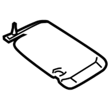 Mercedes-Benz CL600 Sun Visor - 221-810-12-10-8Q22