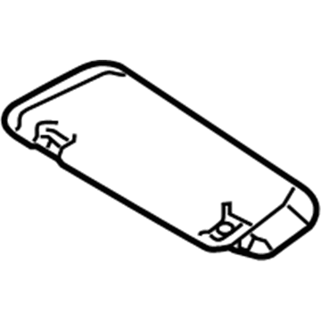 Mercedes-Benz Sun Visor - 221-810-11-10-8Q22
