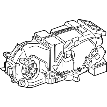 Mercedes-Benz 221-834-23-60 A/C & Heater Assembly 221-834-23-60 Mercedes-Benz A/C & Heater Assembly Illustration 1 of 1