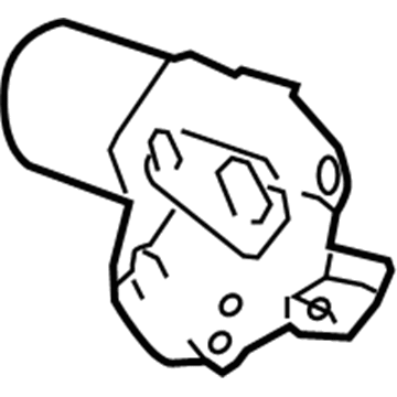 Mercedes-Benz Wiper Motor - 164-820-24-42