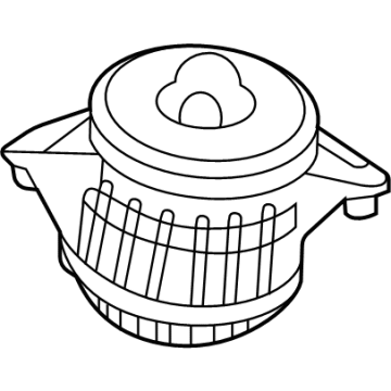 Mercedes-Benz GLE450 SUV Engine Mount - 167-240-54-00