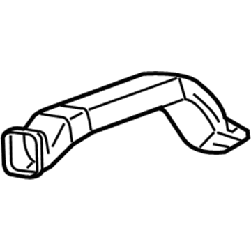 Mercedes-Benz E500 Air Duct - 211-831-20-46