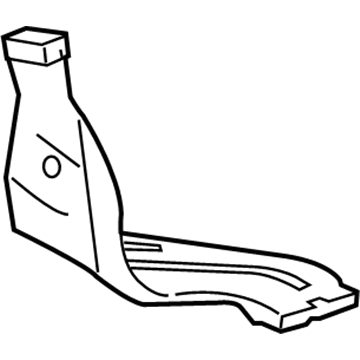 Mercedes-Benz E500 Air Duct - 211-831-14-46