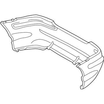 Mercedes-Benz SLK320 Bumper Cover - 170-885-15-25-9999