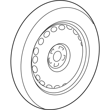 Mercedes-Benz Spare Wheel - 223-400-00-00