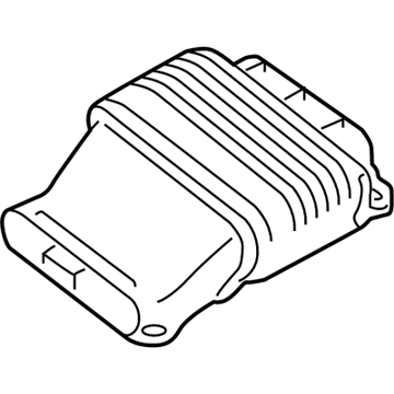 Mercedes-Benz S550e Air Duct - 222-505-00-61