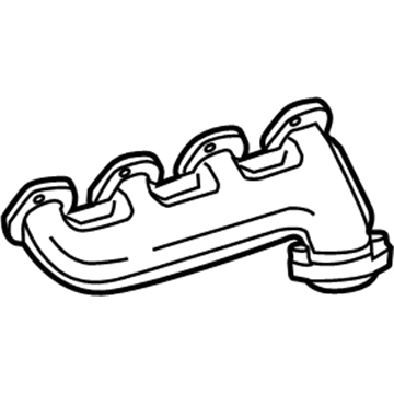 Mercedes-Benz E550 Exhaust Pipe - 273-140-23-09