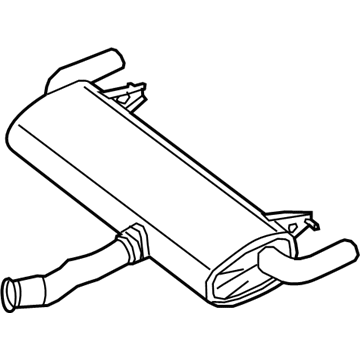 Mercedes-Benz Exhaust Pipe - 253-490-14-21