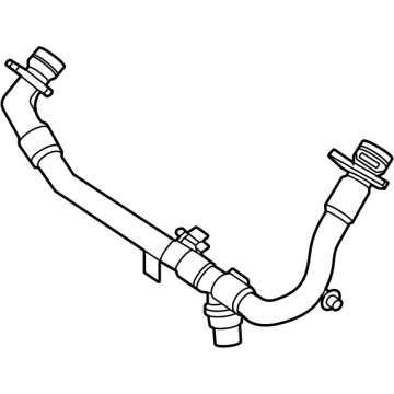 Mercedes-Benz G580 Radiator Hose - 465-500-61-04