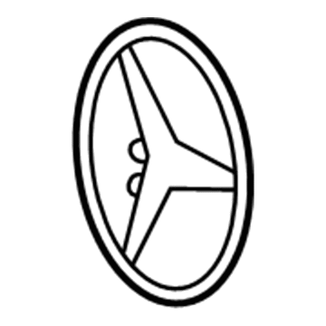 Mercedes-Benz SL63 AMG Emblem - 231-817-02-16