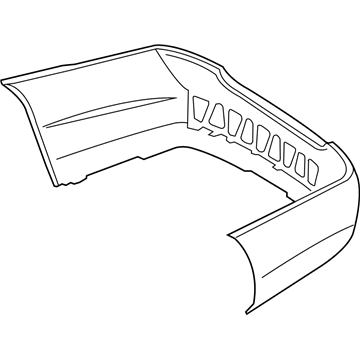 Mercedes-Benz S400 Bumper Cover - 221-880-47-40-9999