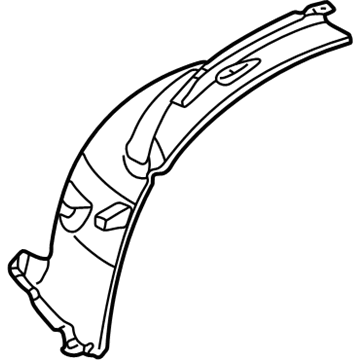 Mercedes-Benz S600 Wheelhouse - 220-690-19-30
