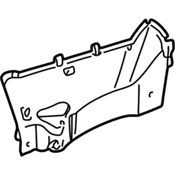 Mercedes-Benz CL500 Wheelhouse - 220-690-25-30