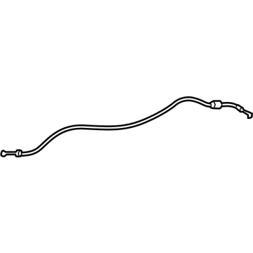 Mercedes-Benz SL43 AMG Hood Release Cable - 232-880-80-01